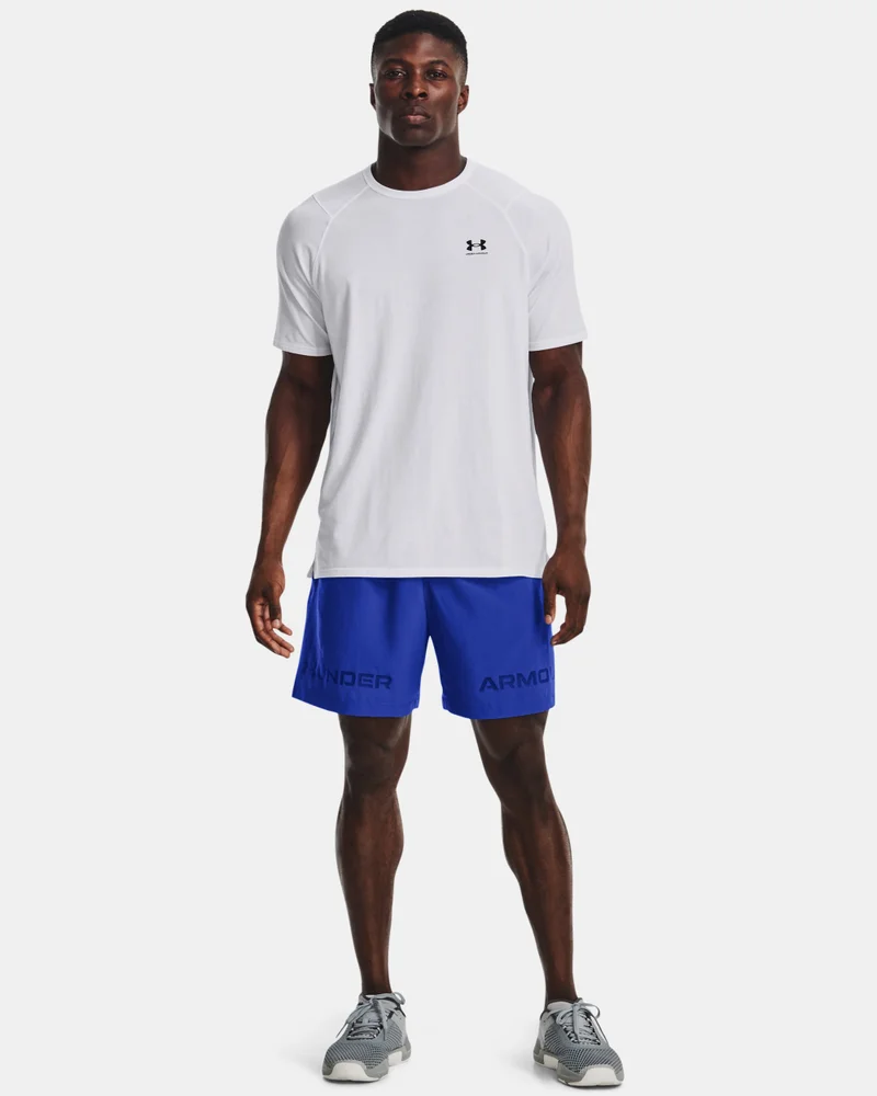 UNDER ARMOUR Men's Woven Graphic Wordmark Shorts